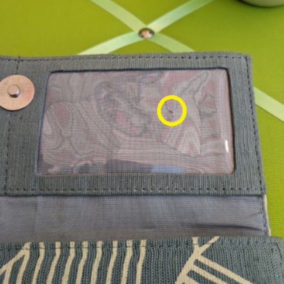 Silk Screen Printed Rectangular Wallet - Ethical - Picture 8 of 8